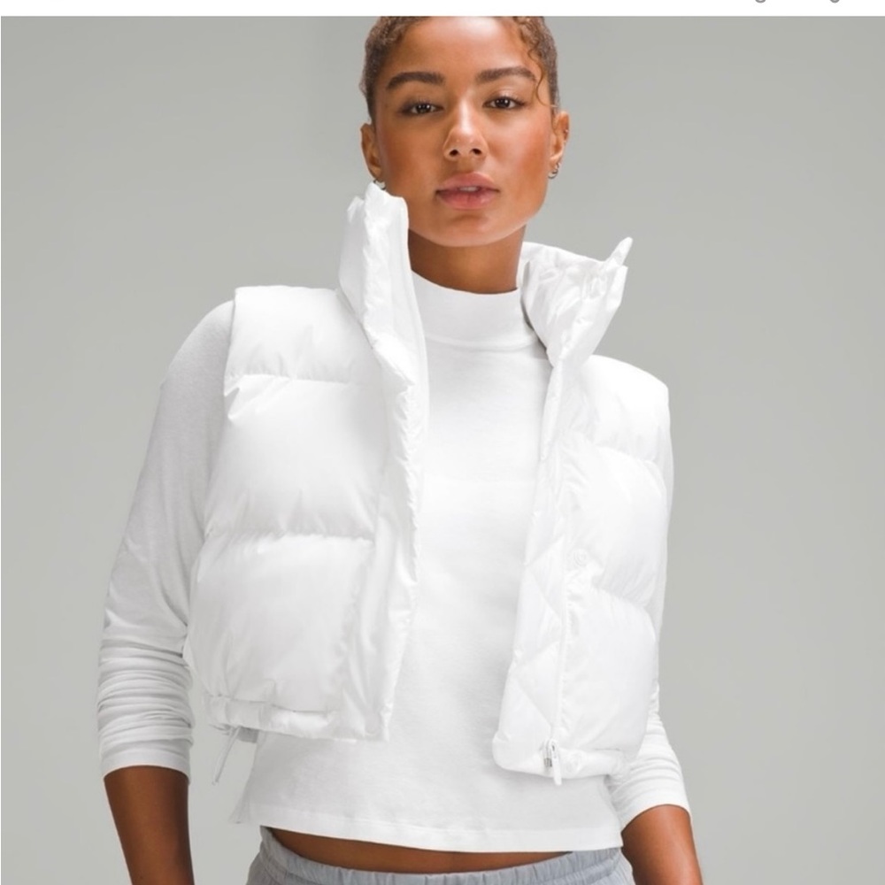 Lulu Lemon Wunder Puff Cropped Vest